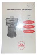 Sweco-Sweco FMD-10 HA, Finish Mill, Install Operations Maintenance & Parts Manual 1969-FMD-10-HA-03
